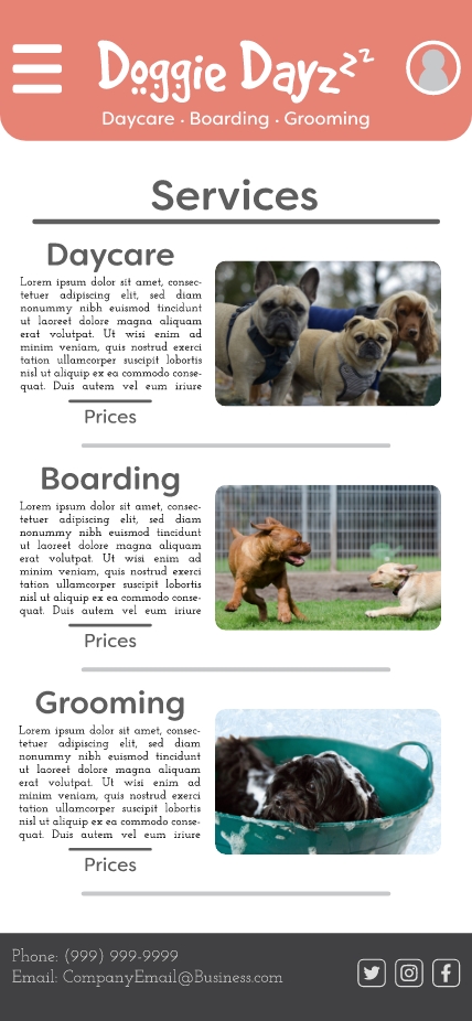 Services Page