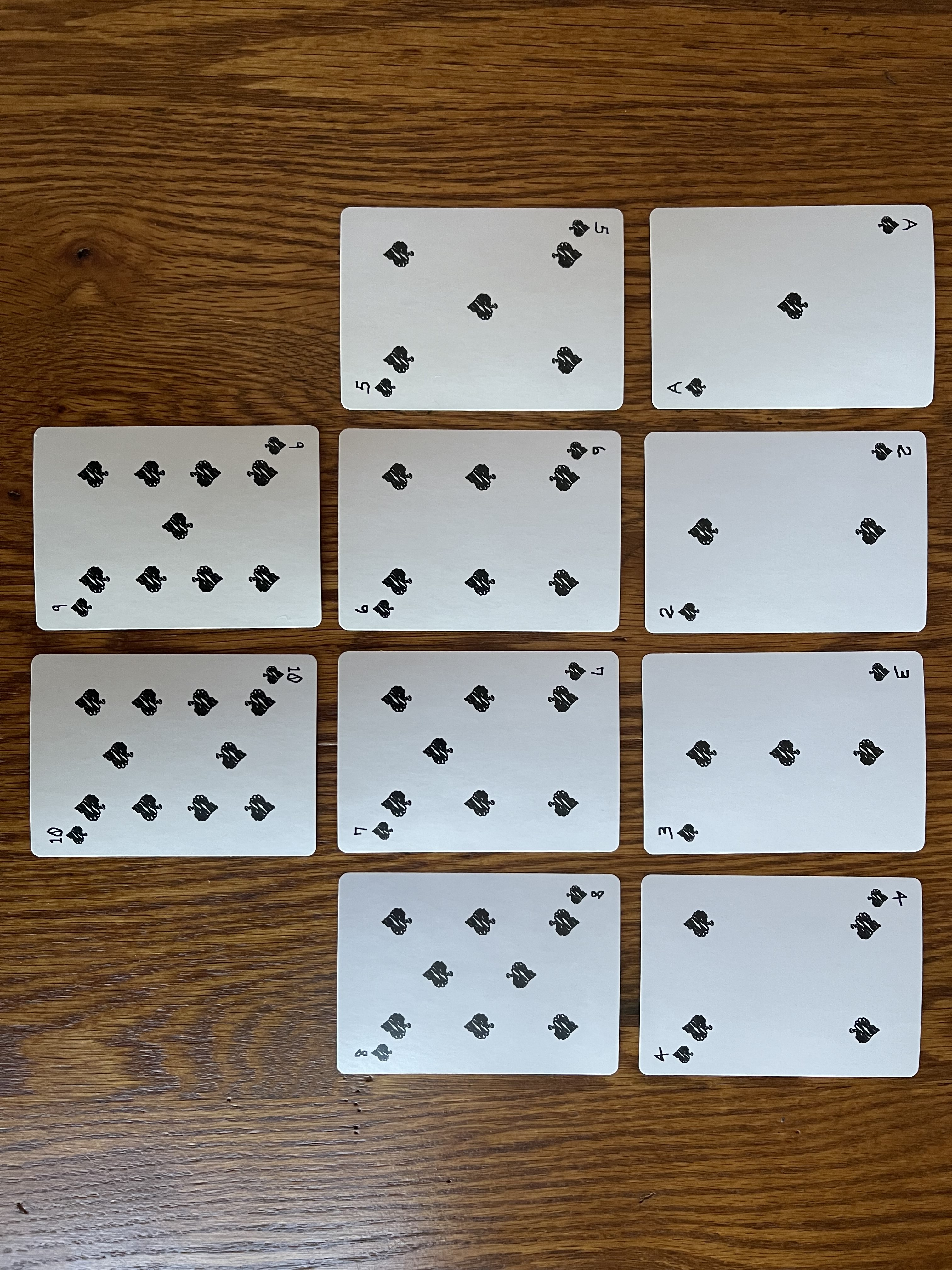 Cards - Ace through 10