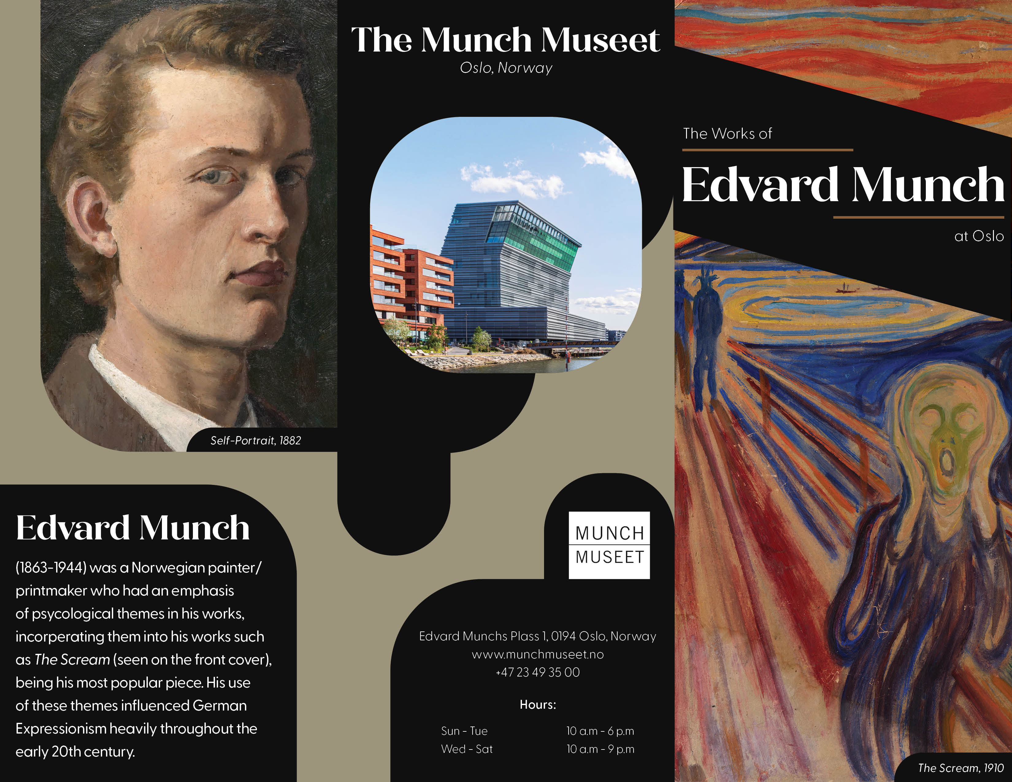 Front of Printed Brochure