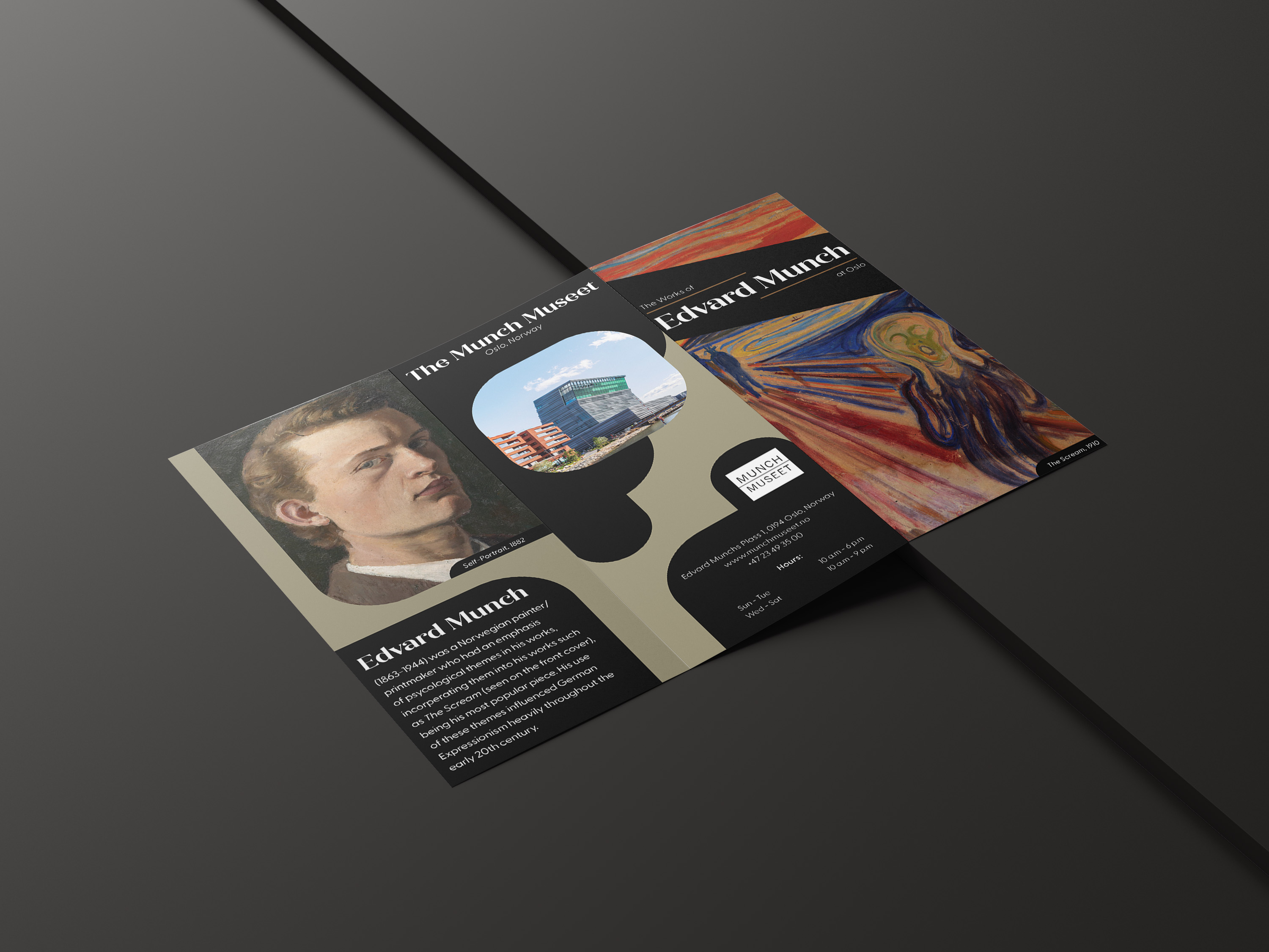 Back of Printed Brochure