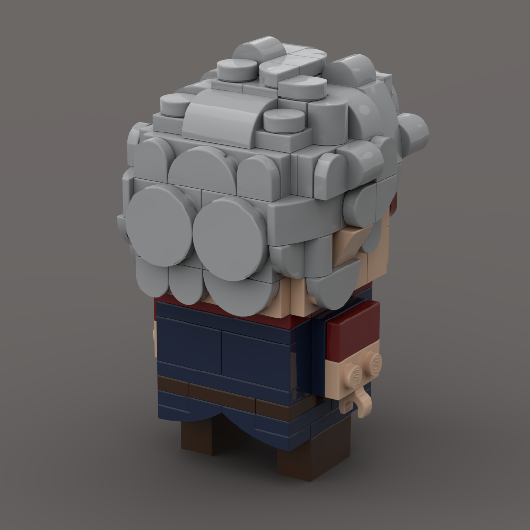 Back-Facing Render of Astarion Brickheadz
