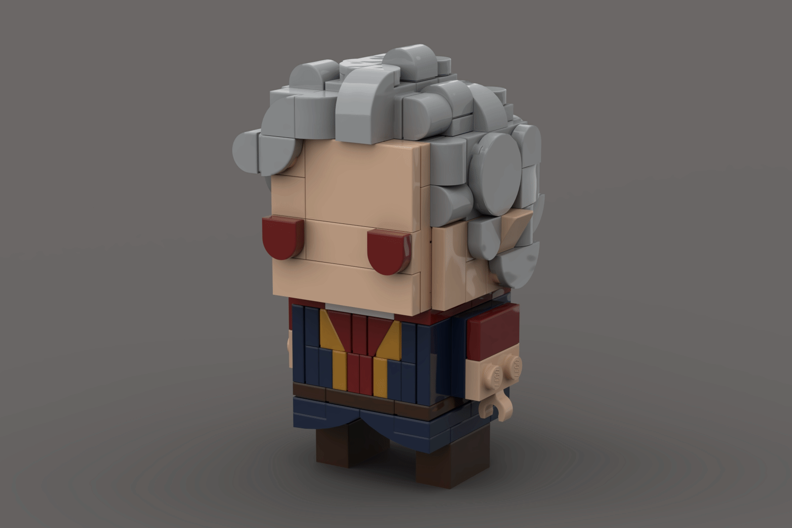 Rotating Render GIF of Astarion Brickheadz