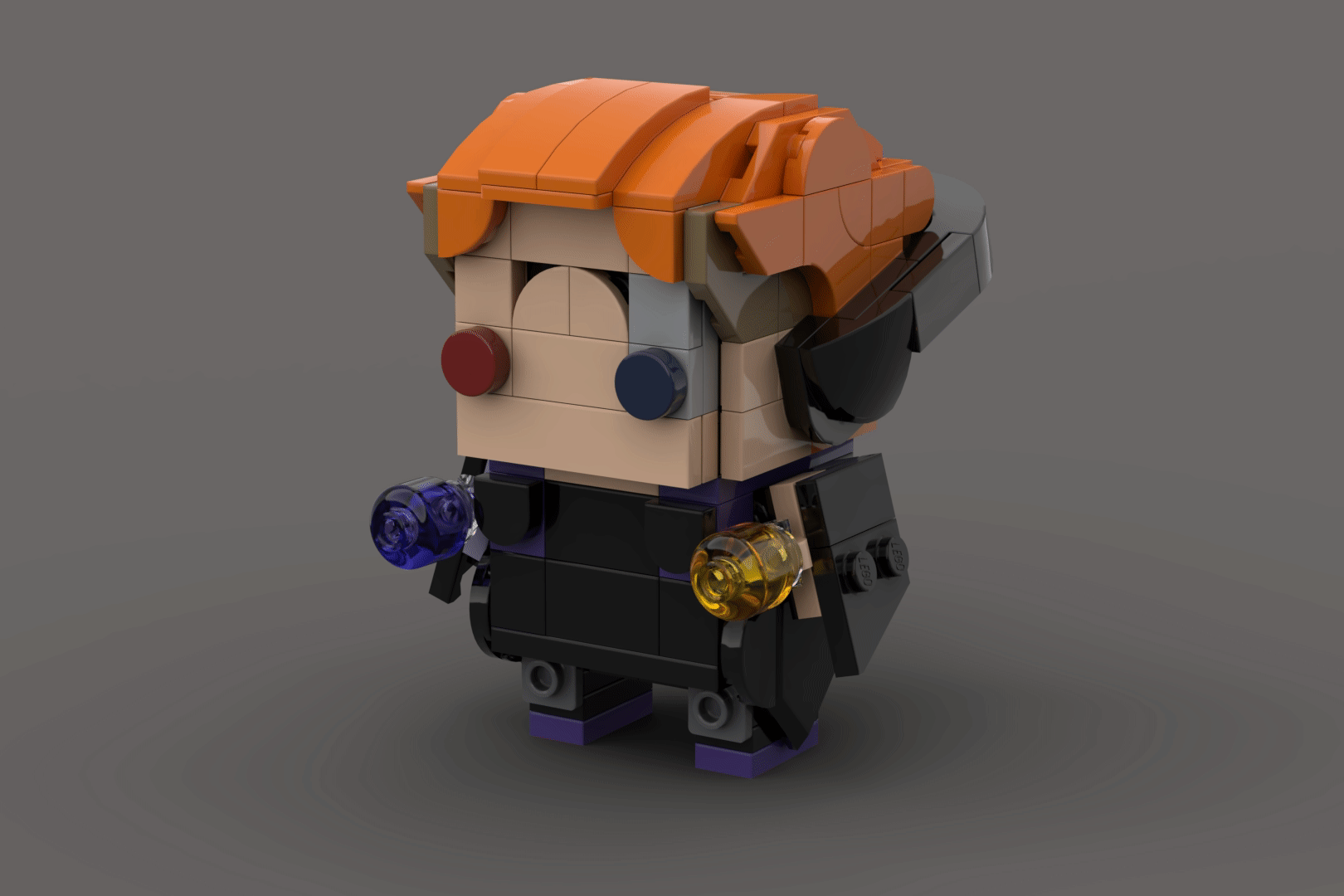 Rotating Render GIF of Moira Brickheadz