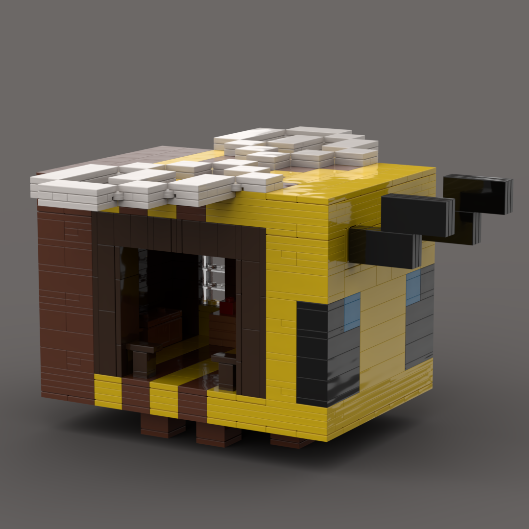 Render of the Bee House Build