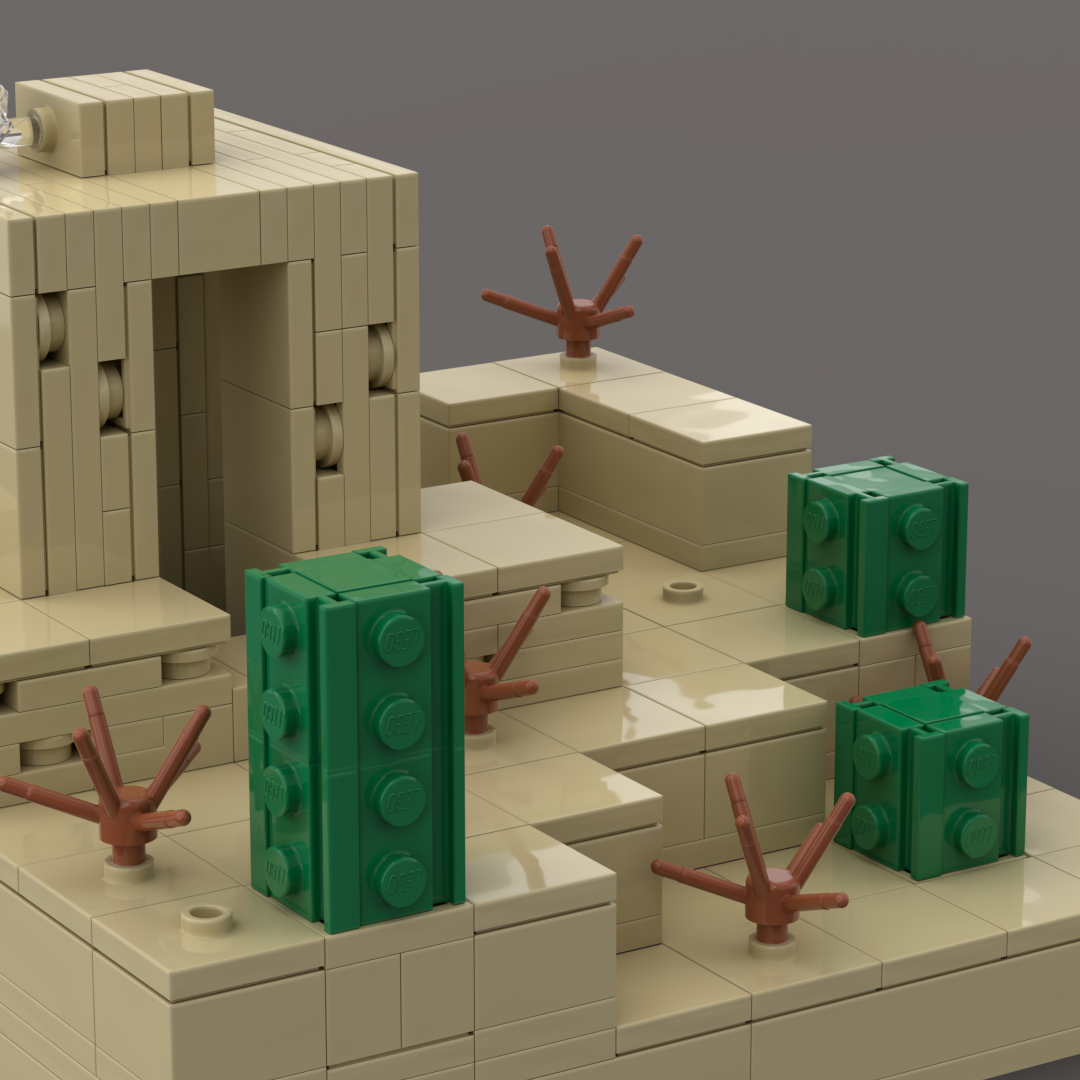 Render 2 of Desert Well (Game Scale)